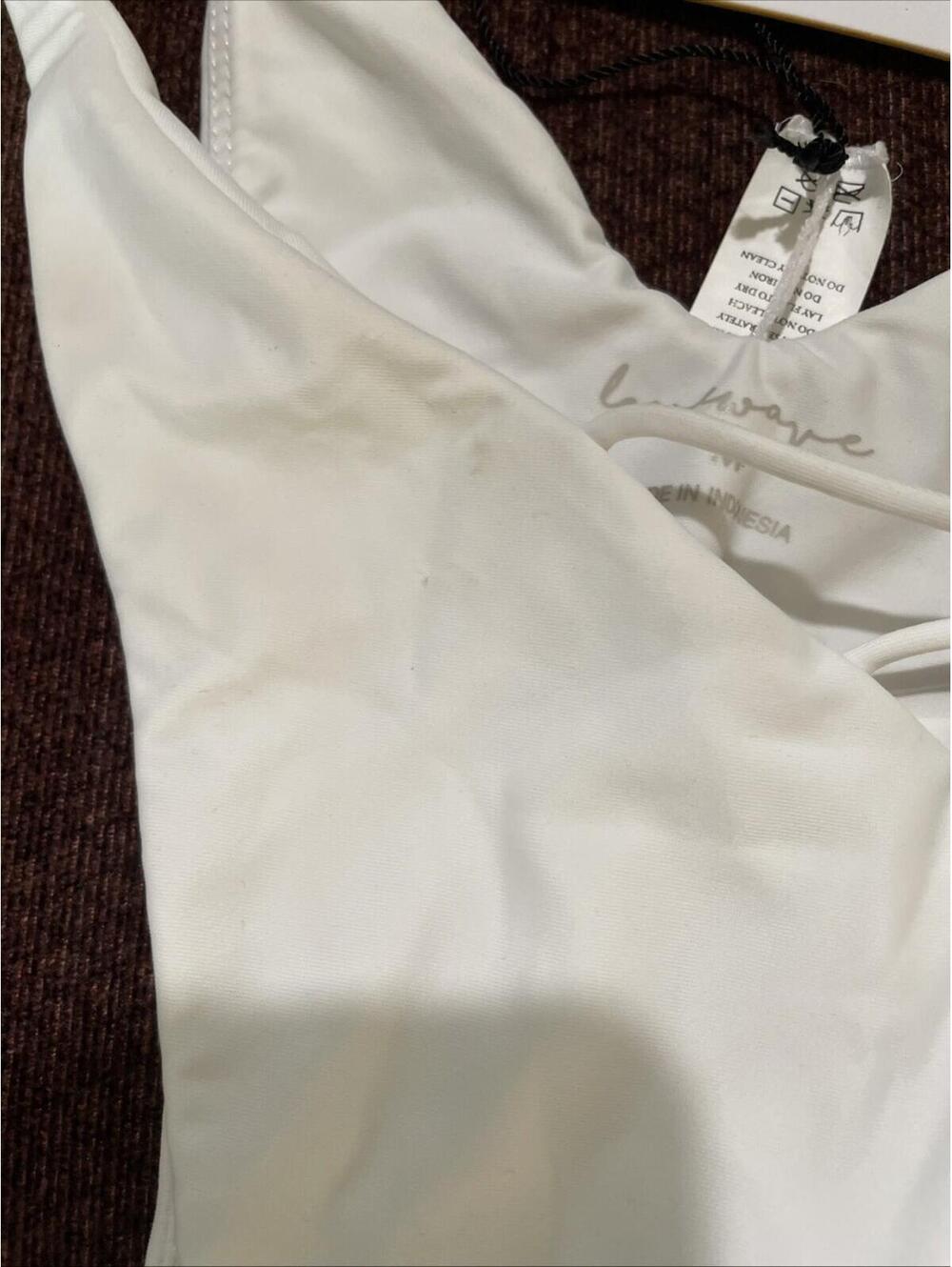 lovewave the Charley Bikini Bottom white size M NWT $78msrp - Picture 6 of 8